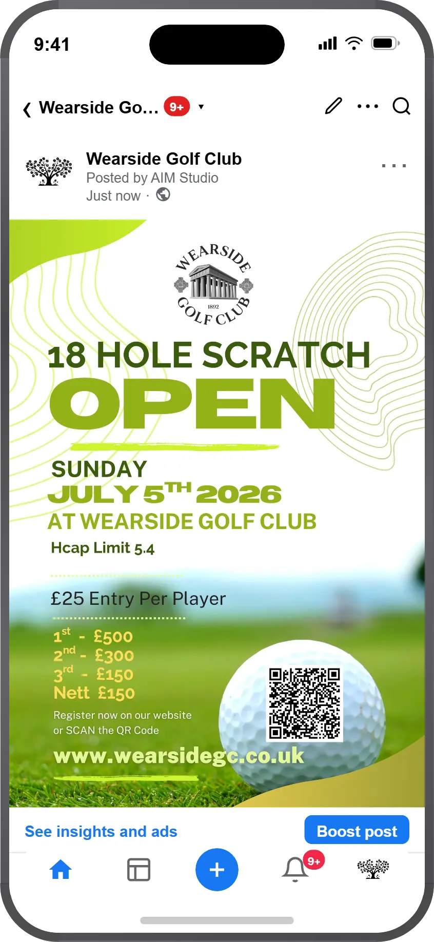 Special offers mockup